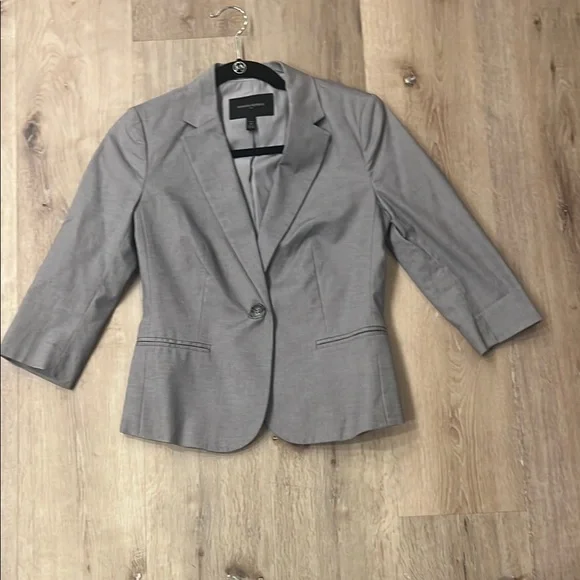 Banana republic Women's Gray Blazer 3/4 sleeve - Picture 1 of 3